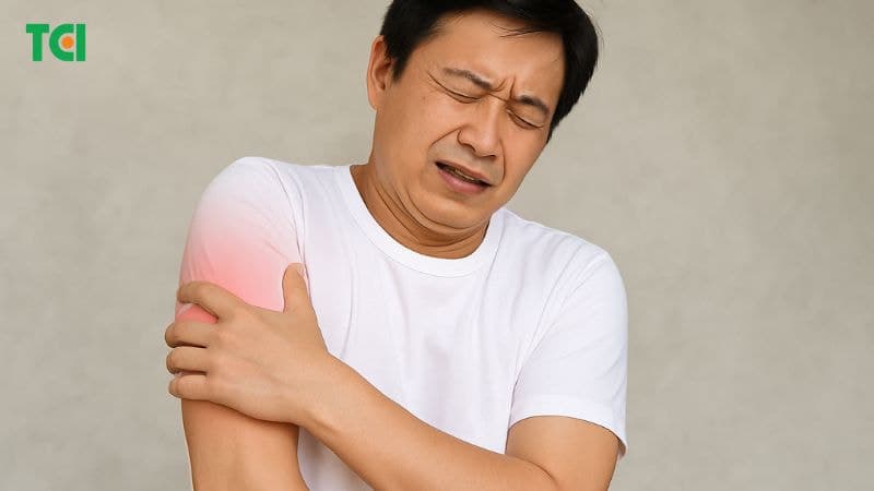 Người bệnh thường đau dữ dội, sưng nề, bầm tím và hạn chế vận động