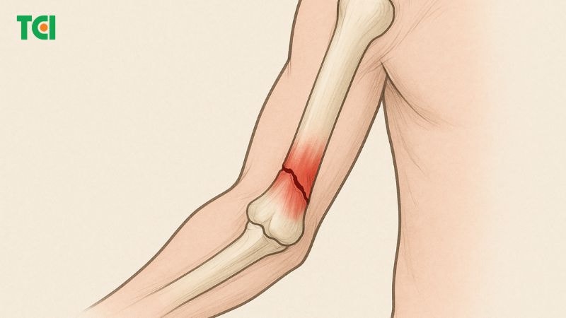 Gãy trên cầu lồi xương cánh tay là dạng tổn thương phức tạp tại vùng khuỷu tay