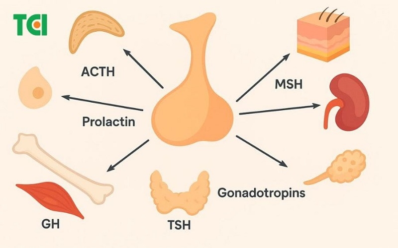 Rối loạn chức năng của tuyến yên có thể gây ra những bệnh gì?