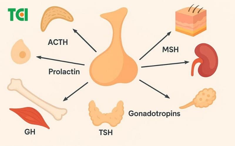 Rối loạn chức năng của tuyến yên có thể gây ra những bệnh gì?