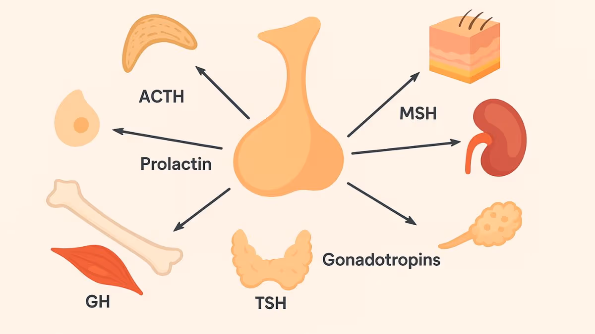 Những bệnh thường gặp liên quan chức năng tuyến yên