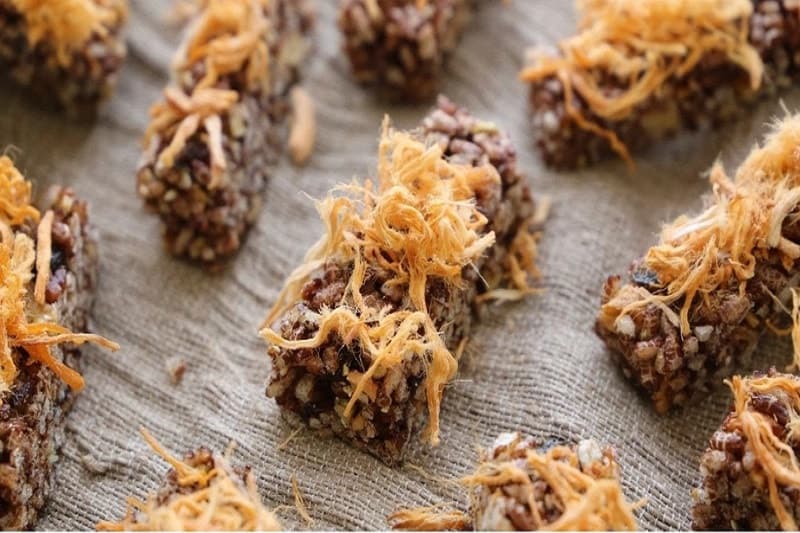 bánh dinh dưỡng cho bà bầu - bánh gạo lứt