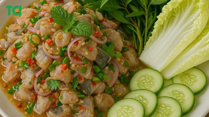 Hạn chế ăn gỏi cá