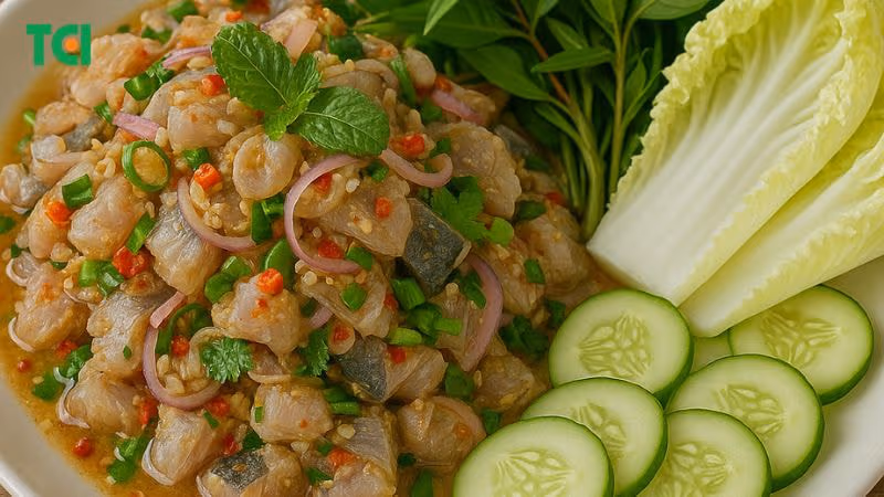 Hạn chế ăn gỏi cá