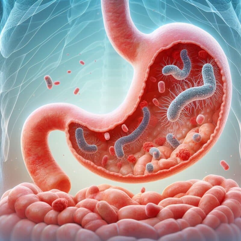 Nhiễm vi khuẩn HP là một nguyên nhân gây đau, viêm dạ dày