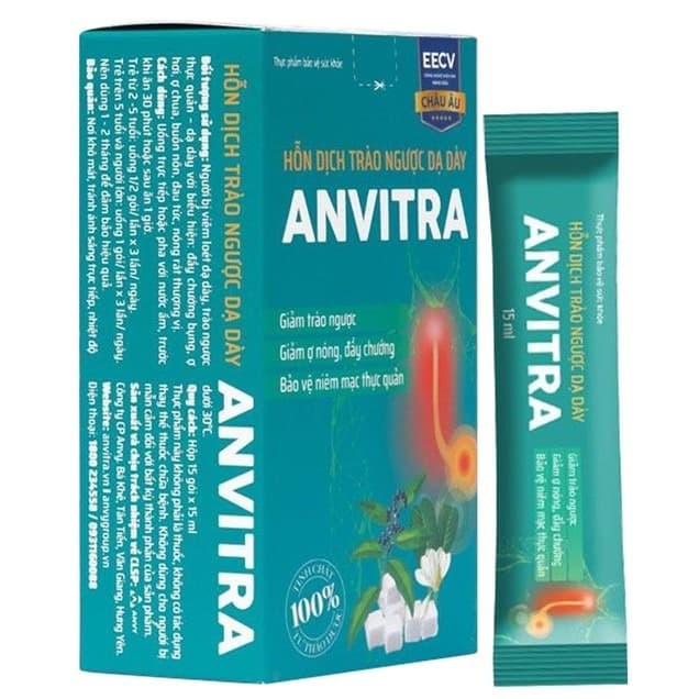 Anvitra là một thực phẩm hỗ trợ về tiêu hóa, đặc biệt dạ dày