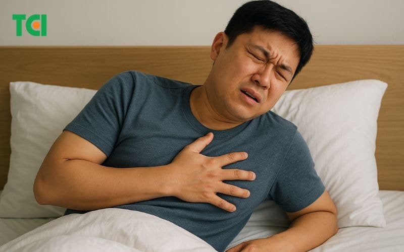 Đánh trống ngực khi nằm cảnh báo điều gì?