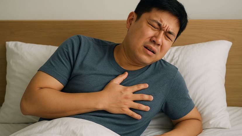 Đánh trống ngực khi nằm: Nguyên nhân và các cảnh báo sức khoẻ