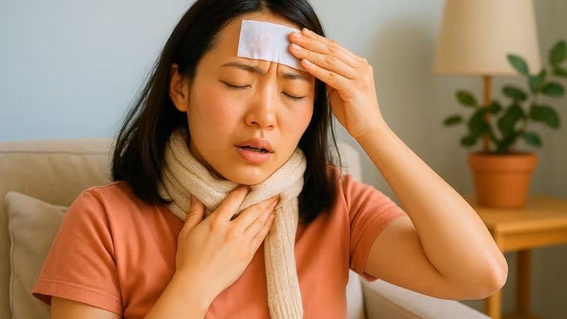 Sốt là phản ứng tự nhiên của cơ thể khi có tình trạng viêm nhiễm