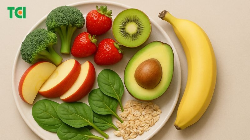 nên ăn nhiều rau xanh