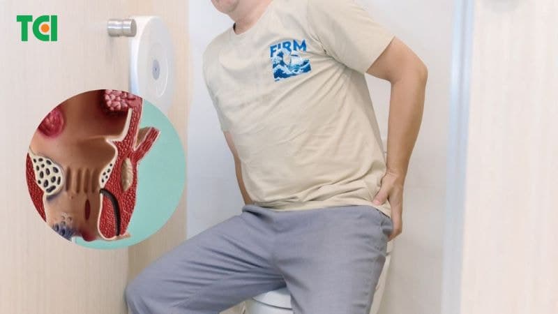 Tình trạng táo bón mạn tính cũng là yếu tố khách quan phổ biến