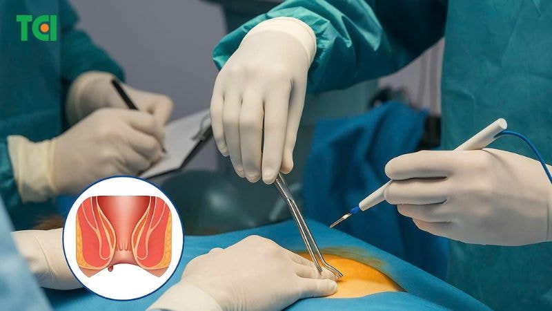 Phẫu thuật điều trị nứt hậu môn