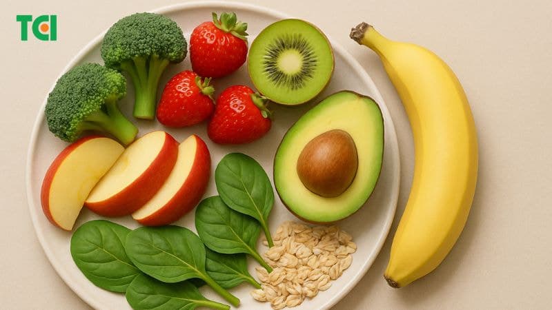 Người bệnh được khuyến khích tăng cường chất xơ trong khẩu phần ăn