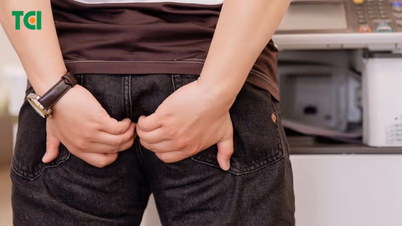 Cả hai bệnh đều gây đau rát, ngứa ngáy, sưng đỏ vùng hậu môn và đau khi đại tiện