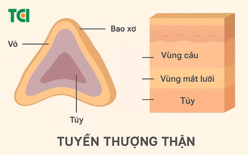 Cấu tạo và chức năng của vỏ thượng thận