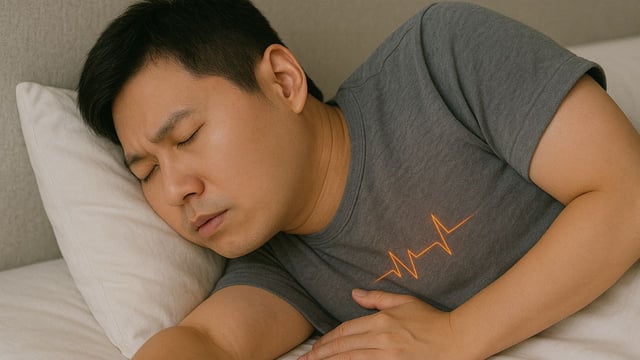 Vì sao tim đập nhanh khi ngủ và cách xử trí