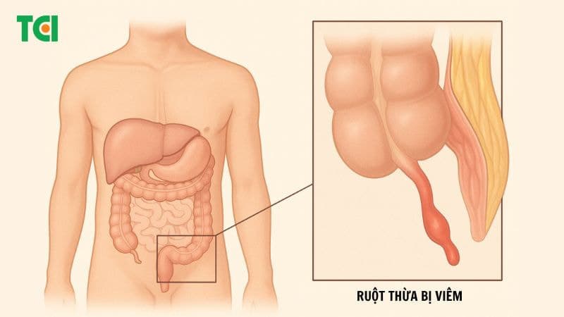 Viêm ruột thừa là một trong những nguyên nhân phổ biến nhất gây đau bụng cấp phải nhập viện và phẫu thuật.