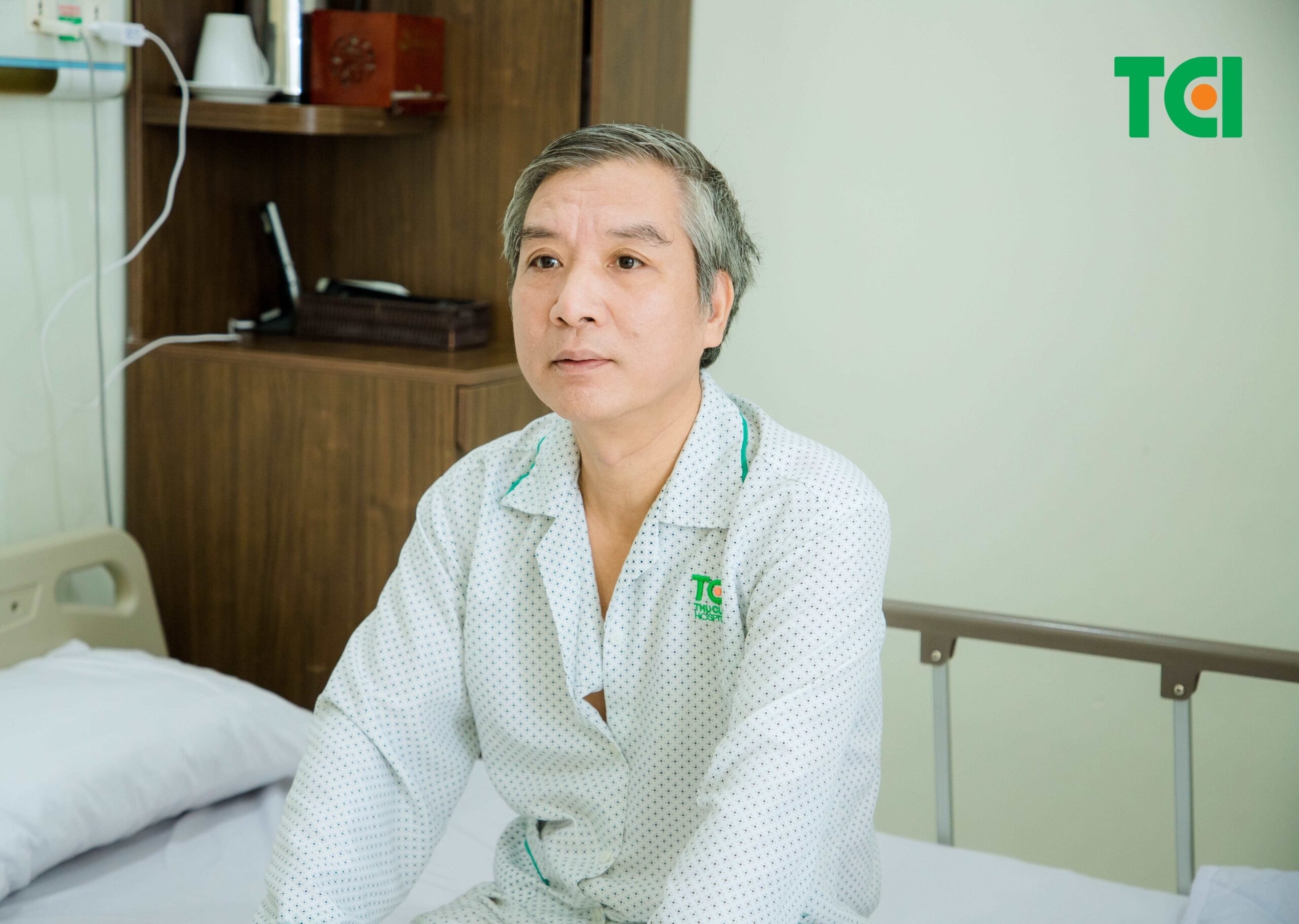 Sức khỏe bác N.V.T sau phẫu thuật ngày thứ 3 ổn định, cảm thấy tâm trạng thoải mái