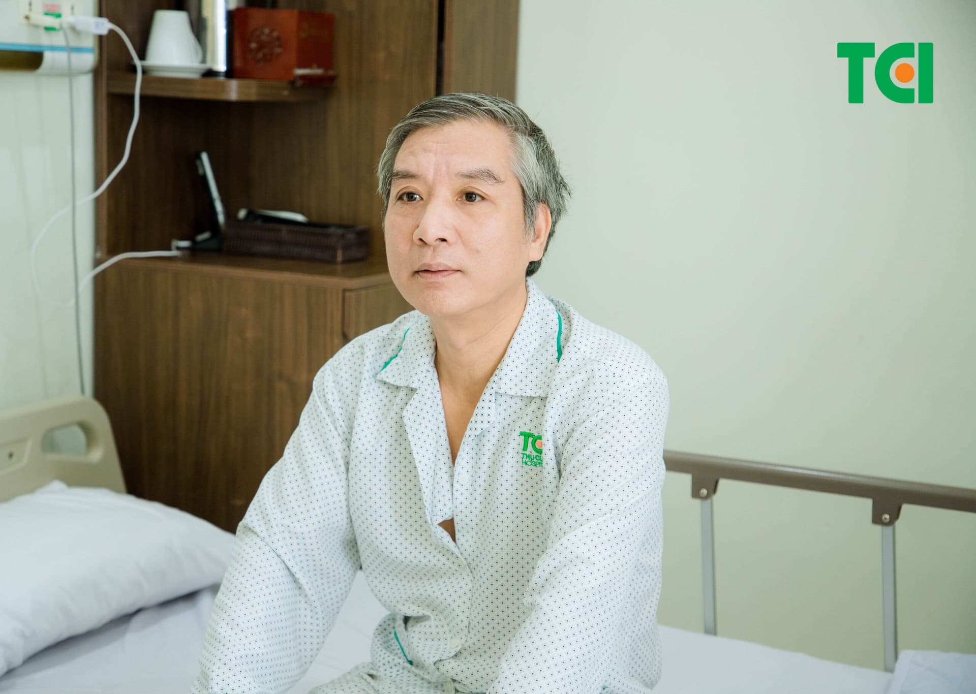 Sức khỏe bác N.V.T sau phẫu thuật ngày thứ 3 ổn định, cảm thấy tâm trạng thoải mái