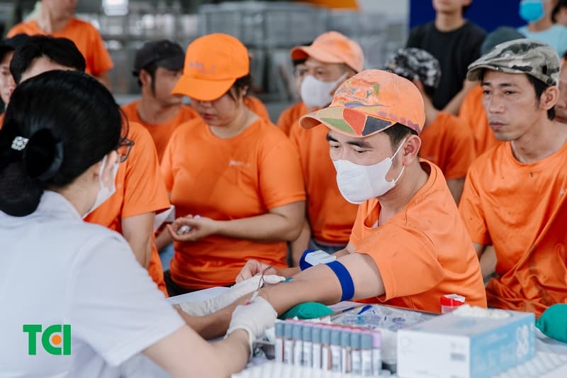 khám sức khỏe công nhân