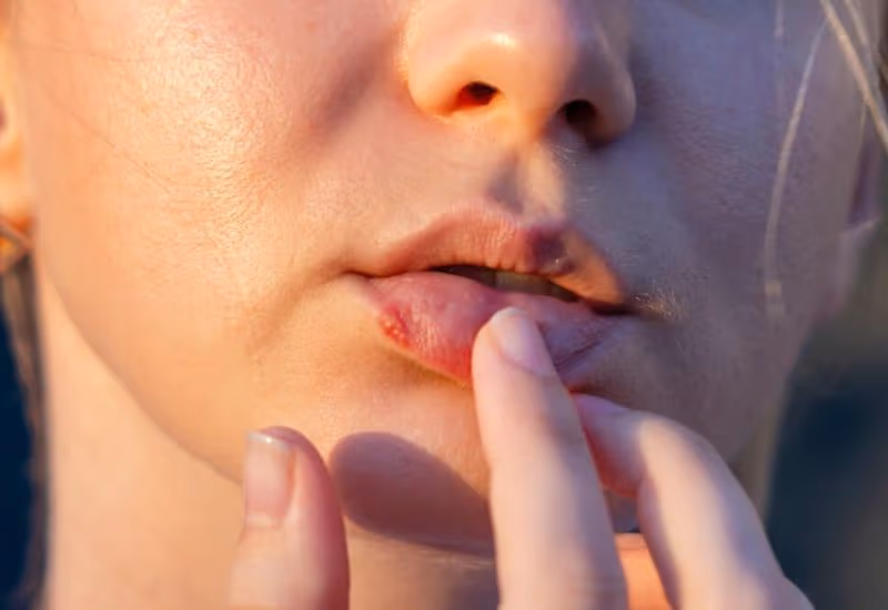 Nguyên nhân khiến môi nổi mụn rộp là gì?