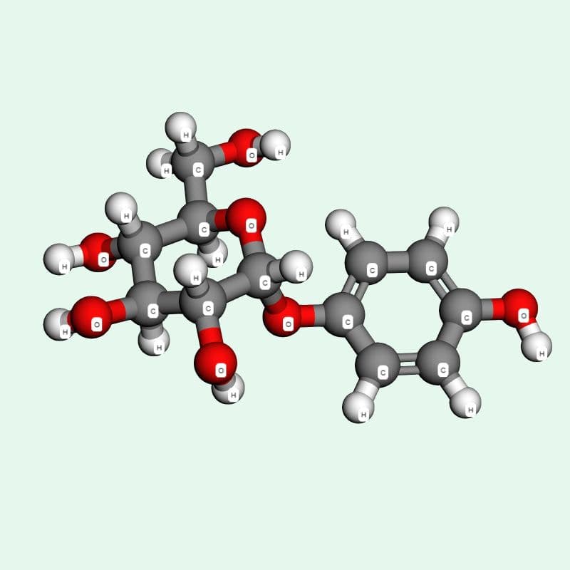 Alpha arbutin thường xuất hiện dưới dạng bột tinh thể màu trắng