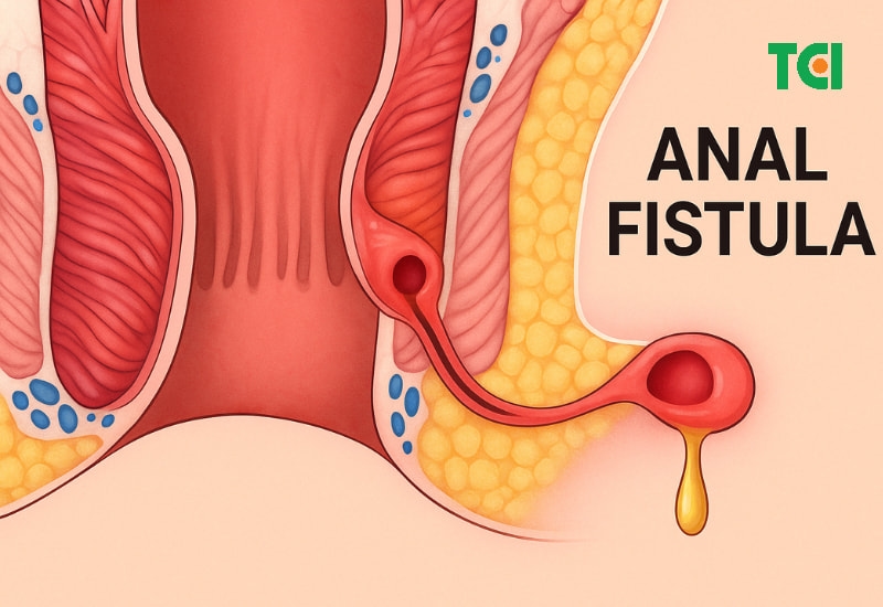 Lỗ rò ngày càng lan rộng và tăng lên về số lượng là biểu hiện rò hậu môn đang chuyển sang giai đoạn muộn.