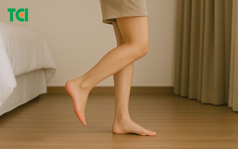 Biểu hiện đau lòng bàn chân