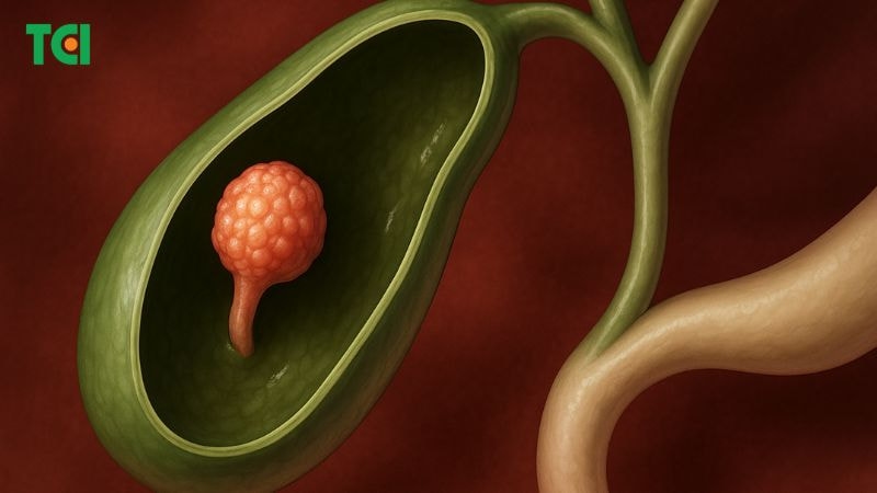 nếu polyp có kích thước lớn hơn 1cm hoặc có đặc điểm nghi ngờ ác tính (chân rộng, phát triển nhanh), bác sĩ sẽ khuyến nghị cắt bỏ túi mật