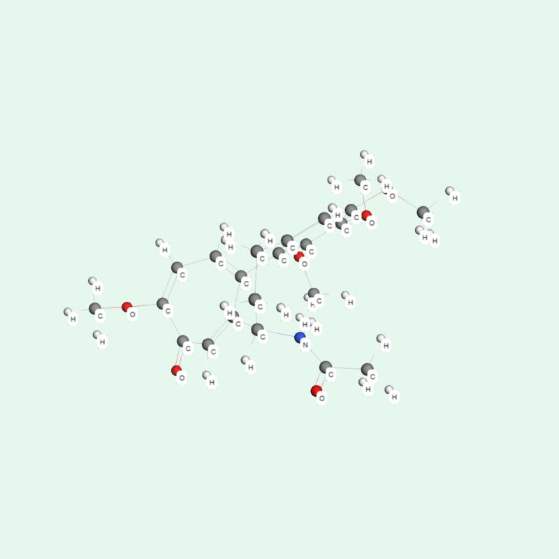 colchicine được biết đến với khả năng can thiệp vào quá trình viêm do sự lắng đọng của tinh thể mononatri urat