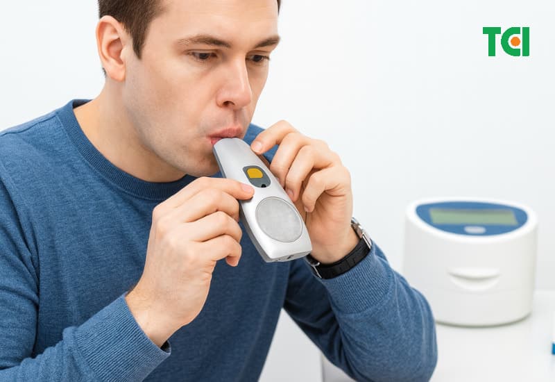 Phát hiện dương tính với HP qua xét nghiệm hơi thở