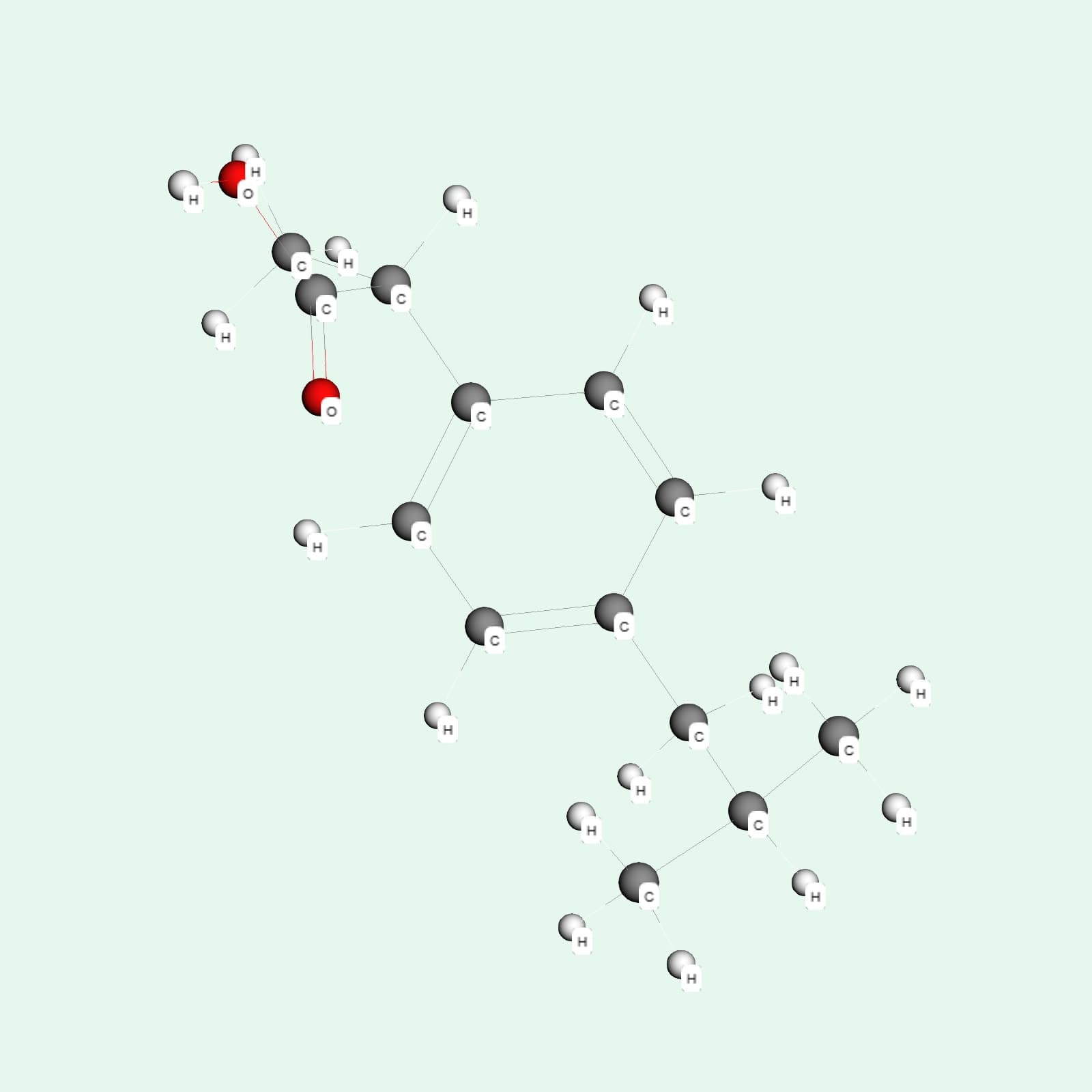 Ibuprofen là một hợp chất thuộc nhóm kháng viêm không steroid (NSAID)