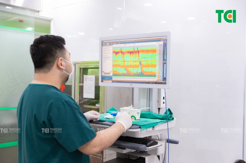 Đo áp lực thực quản độ phân giải cao (HRM)