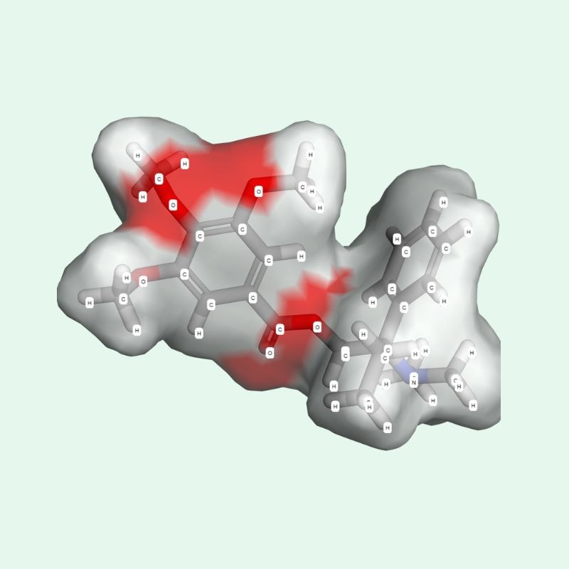 Trimebutine thuộc nhóm các hợp chất có khả năng điều hòa hoạt động co bóp của cơ trơn trong đường tiêu hóa.