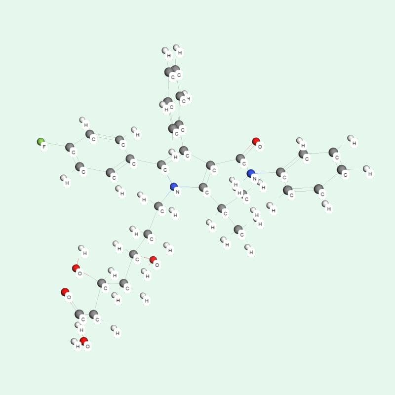 Atorvastatin thuộc nhóm chất điều chỉnh lipid, hoạt động bằng cách ức chế enzym HMG-CoA reductase – một bước then chốt trong quá trình tổng hợp cholesterol tại gan.