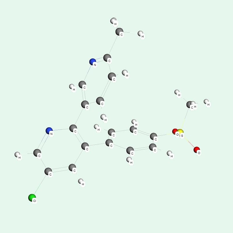 Etoricoxib là một hợp chất tổng hợp thuộc nhóm thuốc chống viêm không steroid (NSAID)