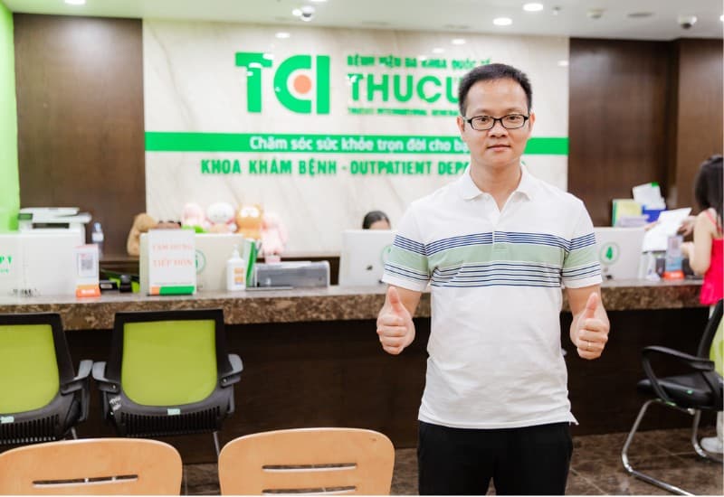 Nụ cười rạng rỡ của anh N.T.L sau hành trình 13 năm chiến thắng viêm gan B.