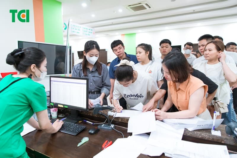 quy trình dịch vụ khám sức khỏe cho công ty