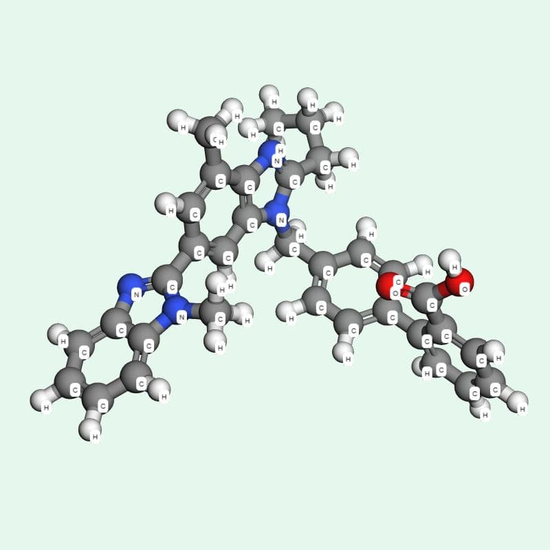 Telmisartan thuộc nhóm hoạt chất đối kháng thụ thể angiotensin II