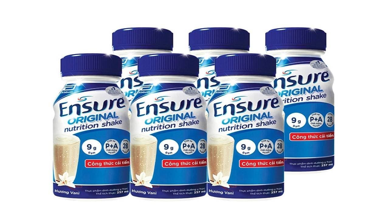 bệnh nhân ung thư có nên uống sữa ensure không