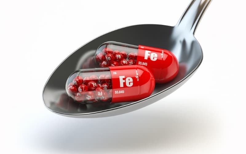 uống sắt có bị táo bón không