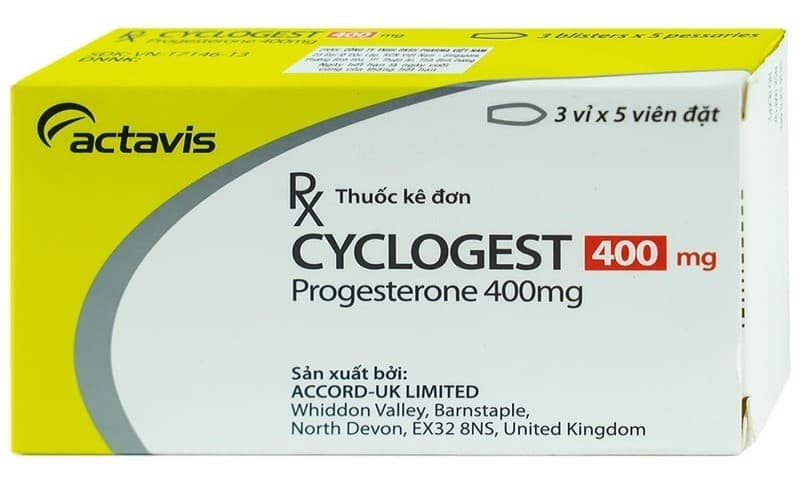 quên đặt thuốc cyclogest có sao không