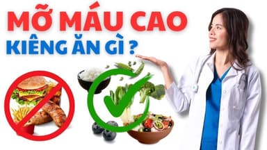 Bị máu nhiễm mỡ kiêng những gì?