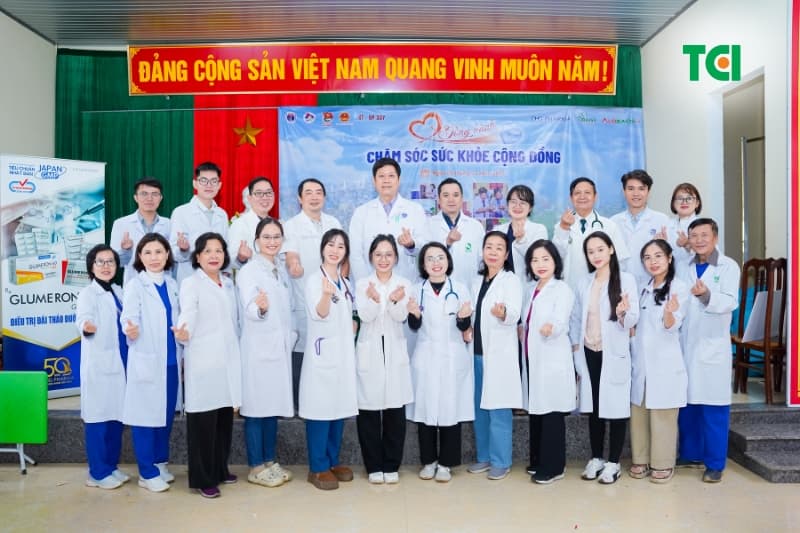 Đội ngũ bác sĩ Thu Cúc TCI tại Quảng Trị