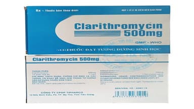 Clarithromycin 500mg thuộc nhóm kháng sinh nào?