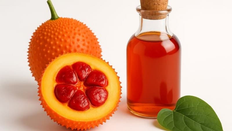 dầu gấc có chiên xào được không