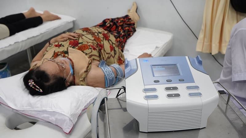 điện xung chống chỉ định