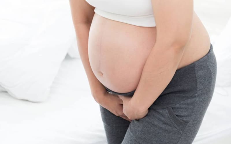 sa bàng quang khi mang thai