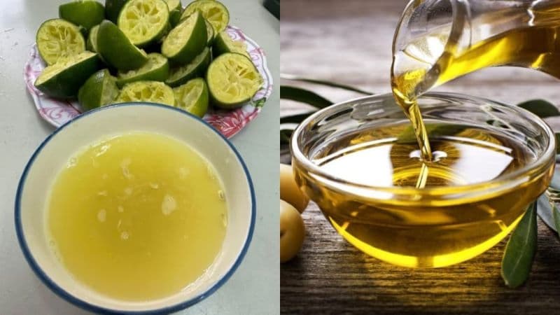 uống dầu oliu với chanh có tác dụng gì