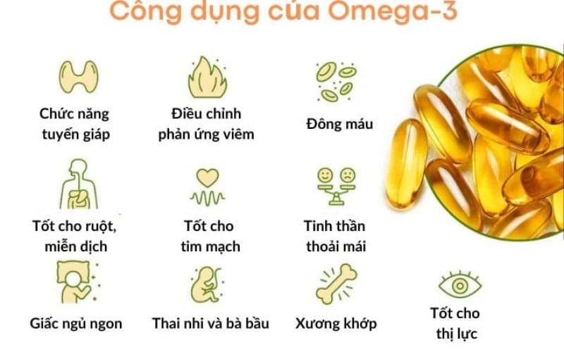 bị nang tuyến giáp có uống được omega 3 không